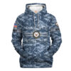 VETERAN UXVET29-NV Premium Microfleece Hoodie