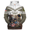 VETERAN UXVET18-AM Premium Microfleece Hoodie