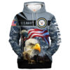 VETERAN UXVET31-NV Premium Microfleece Hoodie