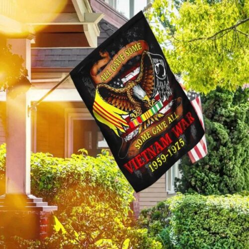 All Gave Some Vietnam War 1959 1975 Eagle Honor Vietnam Veteran Flag