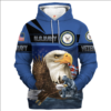 VETERAN UXVET28-AF Premium Microfleece Hoodie