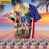 VETERAN UXVET90-AM Premium Hawaiian Shirt