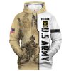 Copy of VETERAN UXVET25-AF Premium Microfleece Hoodie