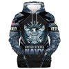 VETERAN UXVET27-AM2 Premium Microfleece Hoodie