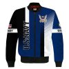 Premium Honoring All Who Served US Army Veterans Bomber Jacket, Gifts For US Veterans