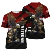 New Release U.S. Army Veterans Premium T-Shirt All Over Prints Gift Loves HBLVTR040424A02AM