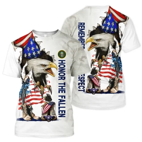 New Release U.S. Army Veterans Premium T-Shirt All Over Prints Gift Loves HBLVTR030424A02AM