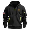 New Release U.S. Air Force National Guard Fashion Hoodie Half Zipper BLVTR020524A05NG4
