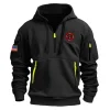New Release U.S. FireFighter Fashion Hoodie Half Zipper BLVTR040524A01FF4