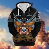 Premium Proudly Served VIETNAM VETERAN Zip Hoodie, Gifts For US Veterans, Gifts For Veterans Day
