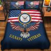 Premium US Army Veterans Quilt Bedding Set, Gifts For US Veterans, Gifts For Veterans Day