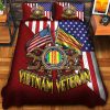 Premium US Coast Guard Veterans Quilt Bedding Set, Gifts For US Veterans, Gifts For Veterans Day