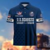 Premium US Coast Guard Polo Shirt, Gifts For US Veterans, Gifts On Father's Day, Independence Day, Armed Forces Day, Veterans Day, Memorial Day