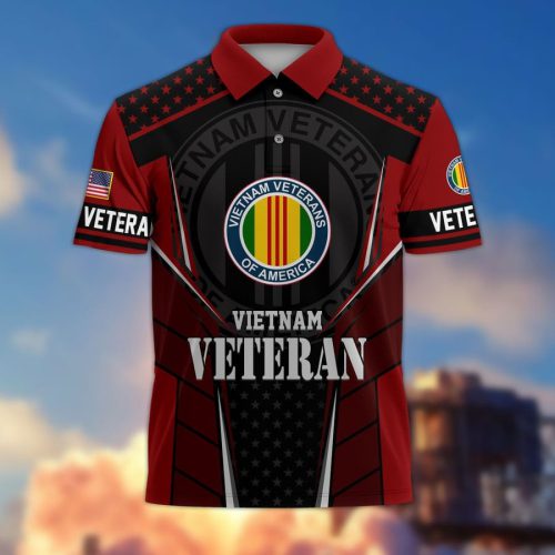 Premium US Marines Polo Shirt, Gifts For US Veterans, Gifts On Father's Day, Independence Day, Armed Forces Day, Veterans Day, Memorial Day