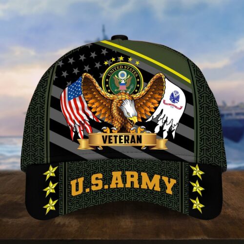Premium Eagle US Veterans Cap